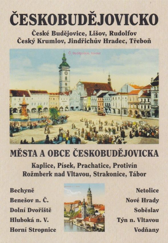 Českobudějovicko - města a obce Českobudějovicka (multimediální DVD)