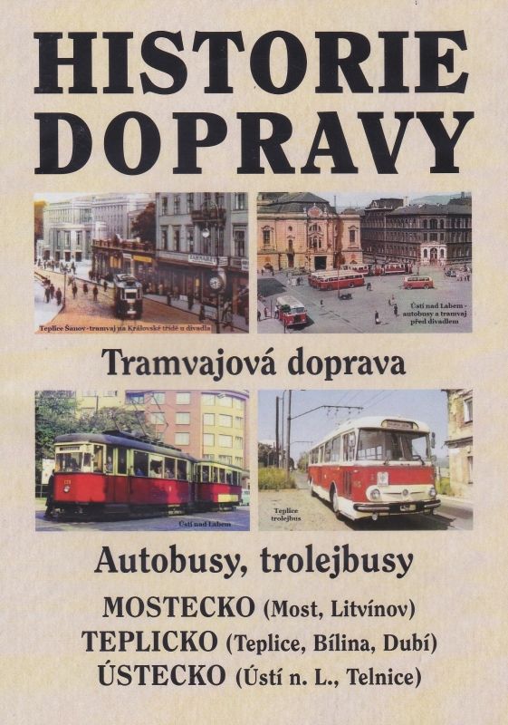 Historie dopravy - tramvajová doprava, autobusy, trolejbusy (multimediální DVD)