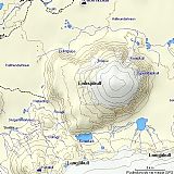 Mapa TOPO Iceland (Island).