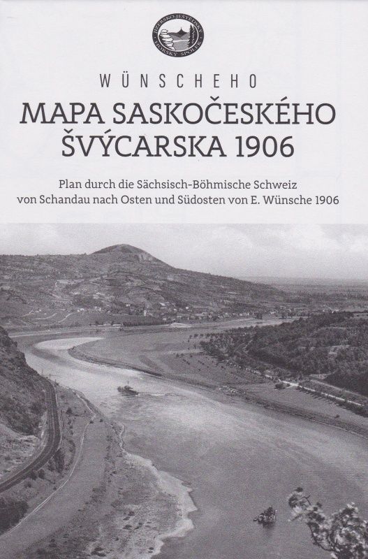 Wünscheho mapa Saskočeského Švýcarska 1906 - reprint