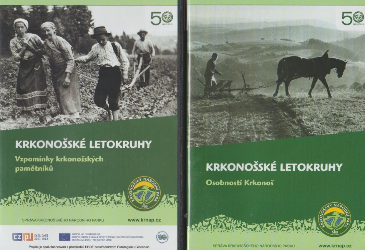 Krkonošské letokruhy - 2 CD Osobnosti Krkonoš a zdarma Vzpomínky krkonošských pamětníků