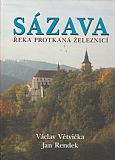 Antikvariát - Sázava - řeka protkaná železnicí.