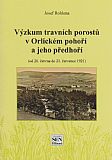 Výzkum travních porostů v Orlickém pohoří a jeho předhoří.