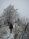 Výstup na Bukovec.