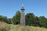 Zvonička pod Jelením vrchem focena cestou z Klepého.