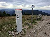 Nedaleko od vrcholu Králického Sněžníku se nalézá historický trojmezník Čech, Moravy a Kladska.