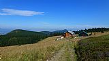 Schronisko na Śnieżniku - nejbližší horská chata od vrcholu Králického Sněžníku.