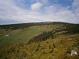 Zadní Planina z úbočí Světlého vrchu.