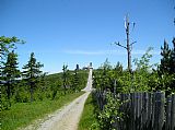 Cesta z Fichtelbergu na Malý Fichtelberg (1206 m n.m).