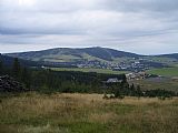 Fichtelberg nad Oberwiesenthal od vleku na Maceše.