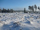 Tisícovka Nad Rýžovnou - JV vrchol od hlavního vrcholu Nad Rýžovnou.