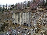 Lom Hřebečná (součást PR Rýžovna) ležící poblíž vrcholu Nad Rýžovnou - JZ vrchol.