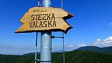 Stezka Valaška na Tanečnici - Z vrcholu.