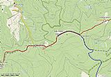 Turistická mapa okolí tisícovky Velký Polom (leden 2013). Zdroj: Mapy.cz.
