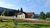 Kubova Huť - nejvýše položená železniční stanice v ČR (995 m n. m.) a východisko na Boubín.