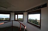 Výhled z rozhledny na vrcholu Javorníku.