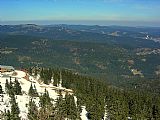 Pohled z Velkého Javoru do Čech.