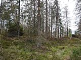 Vrcholové skály na Lovčí skále.