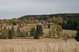 Pohled na hřeben s tisícovkami Nad Vískou - JV vrchol I a Nad Vískou - JV vrchol II od Zadního Boru.