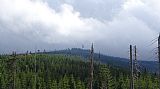 Pohled na Poledník z vrcholu Skalky.