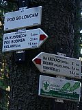 Turistický informační bod "Pod Solovcem".