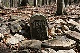Pamětní kámen sděluje, že dne 2. prosince 1874 byl na Šumavě zastřelen poslední vlk. Kámen leží na odbočce červené značky v sedle mezi Světlou horou a Světlou horou - J vrcholem.