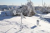 Meteorologická stanice poblíž Ždánidel.