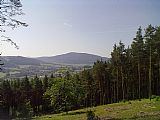 Tisícovka Libín z vrchu Výrovčice (708 m).